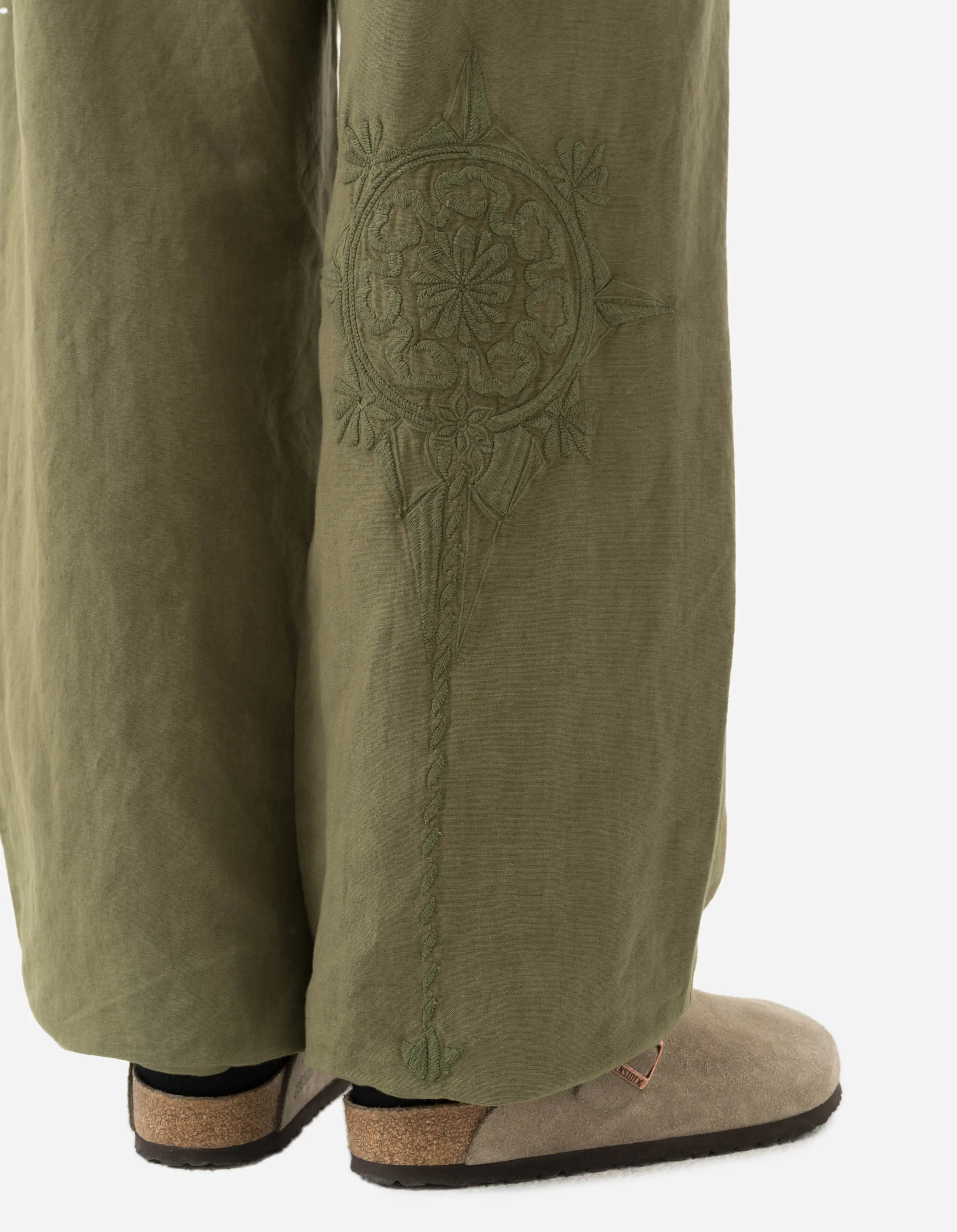 5240 Thar Desert Hemp Track Pants Olive