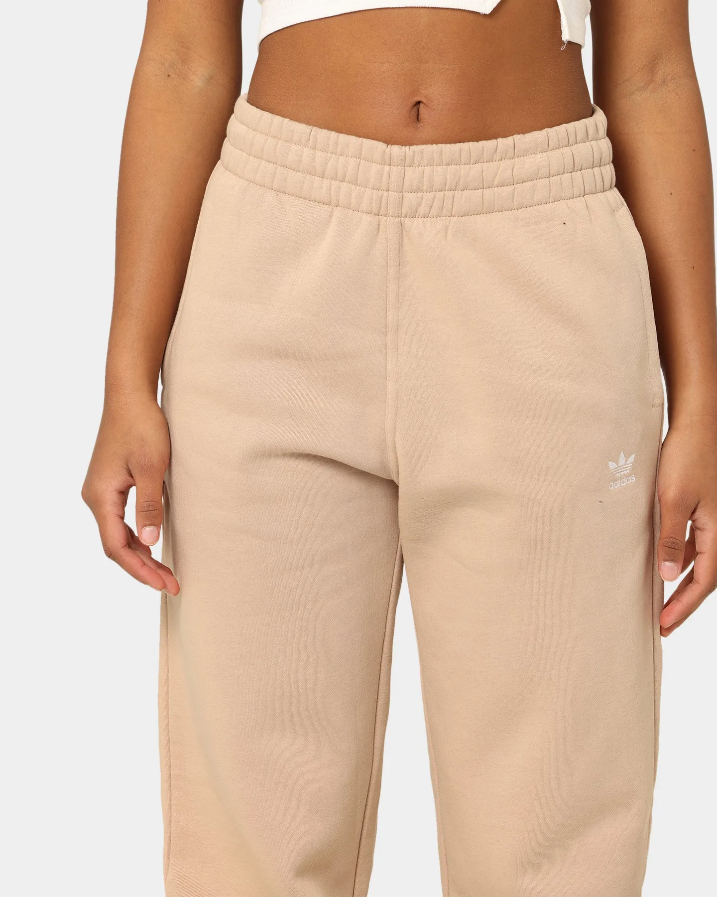 Adidas Women's Adicolour Essentials Fleece Pants Magic Beige