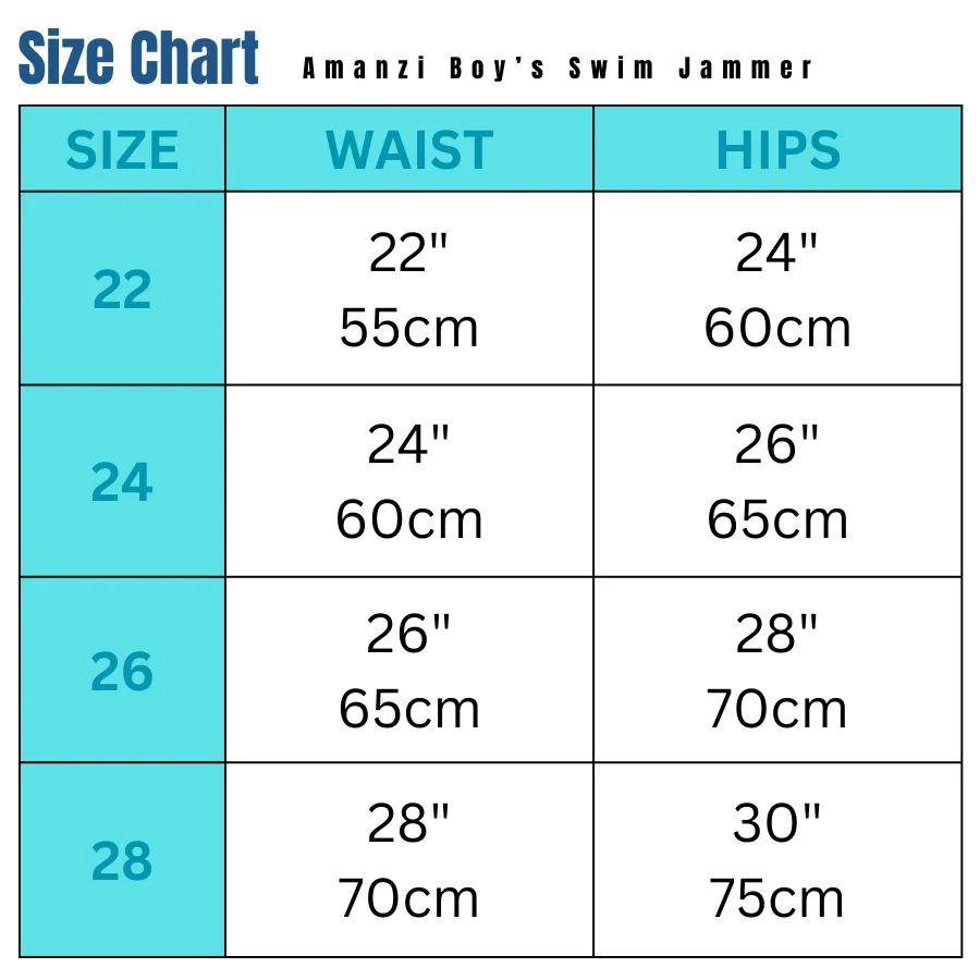 Amanzi Boys Jammers AM13324B - Sonic Burst