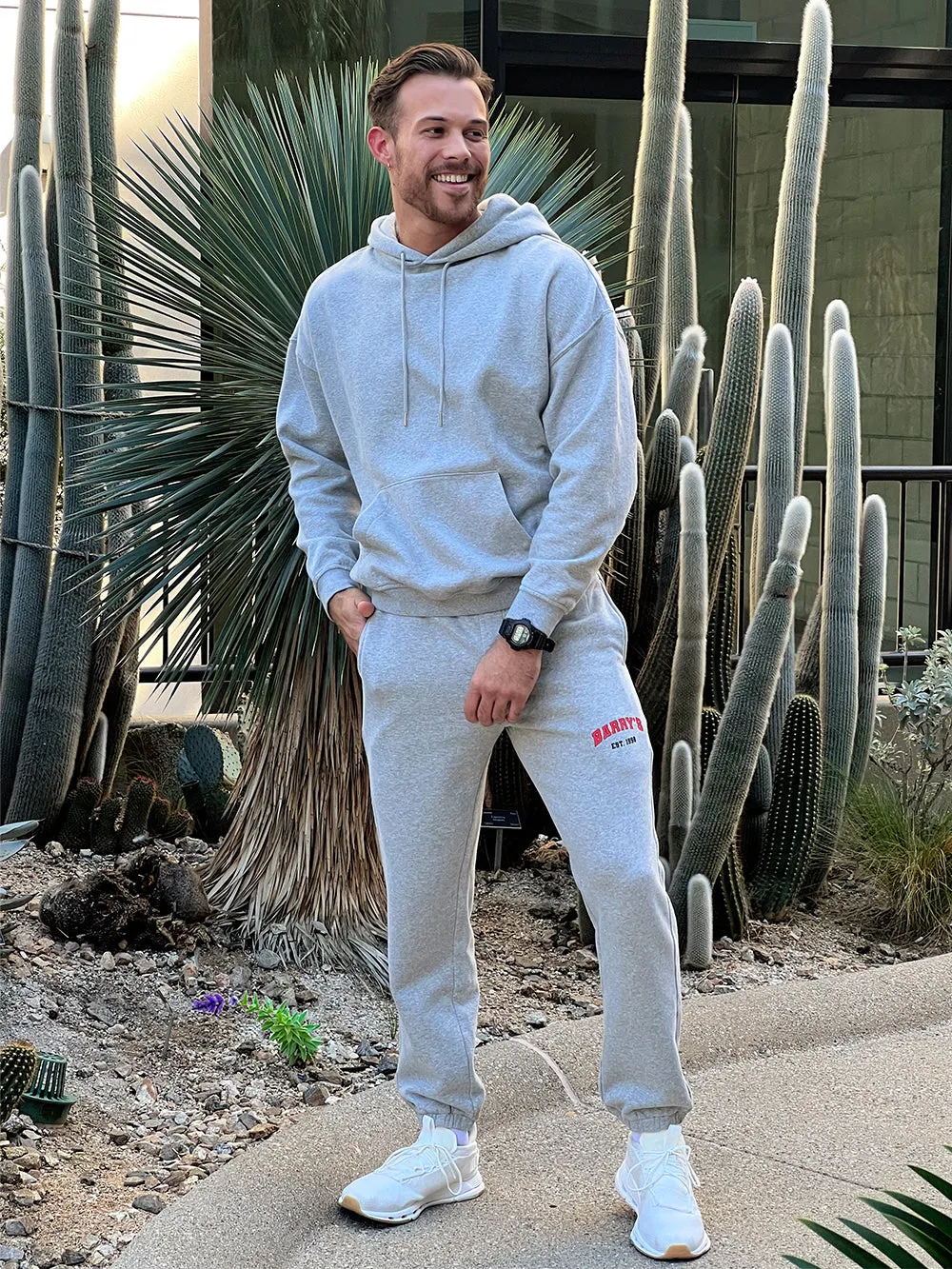 BARRY'S HEATHER GREY UNISEX SWEATPANT