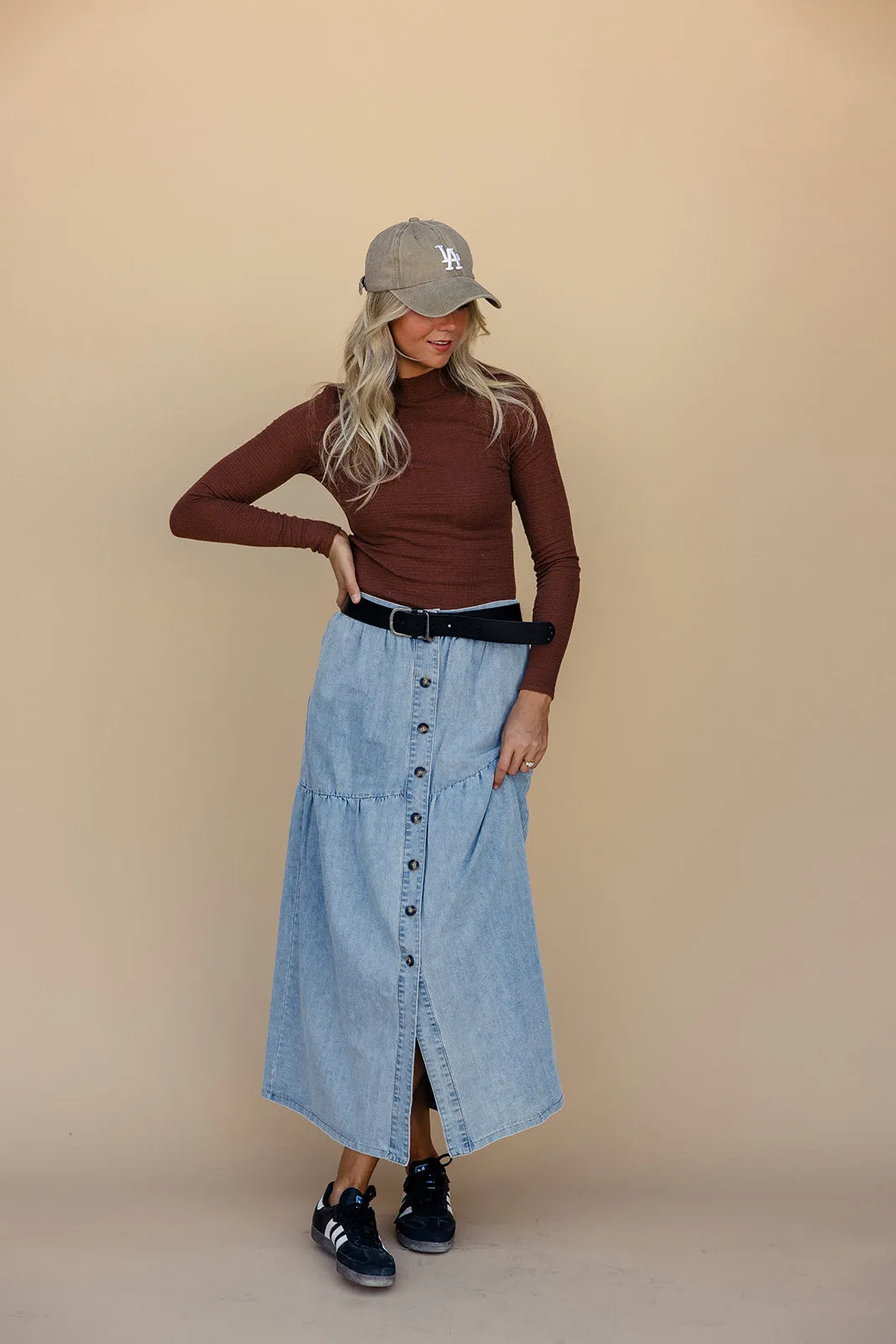 Be My Baby Denim Skirt