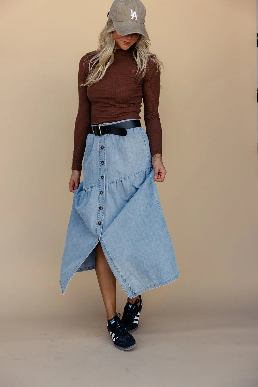 Be My Baby Denim Skirt