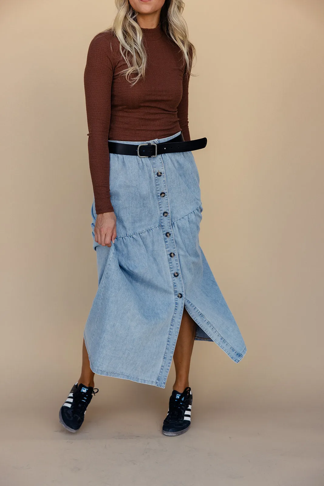 Be My Baby Denim Skirt