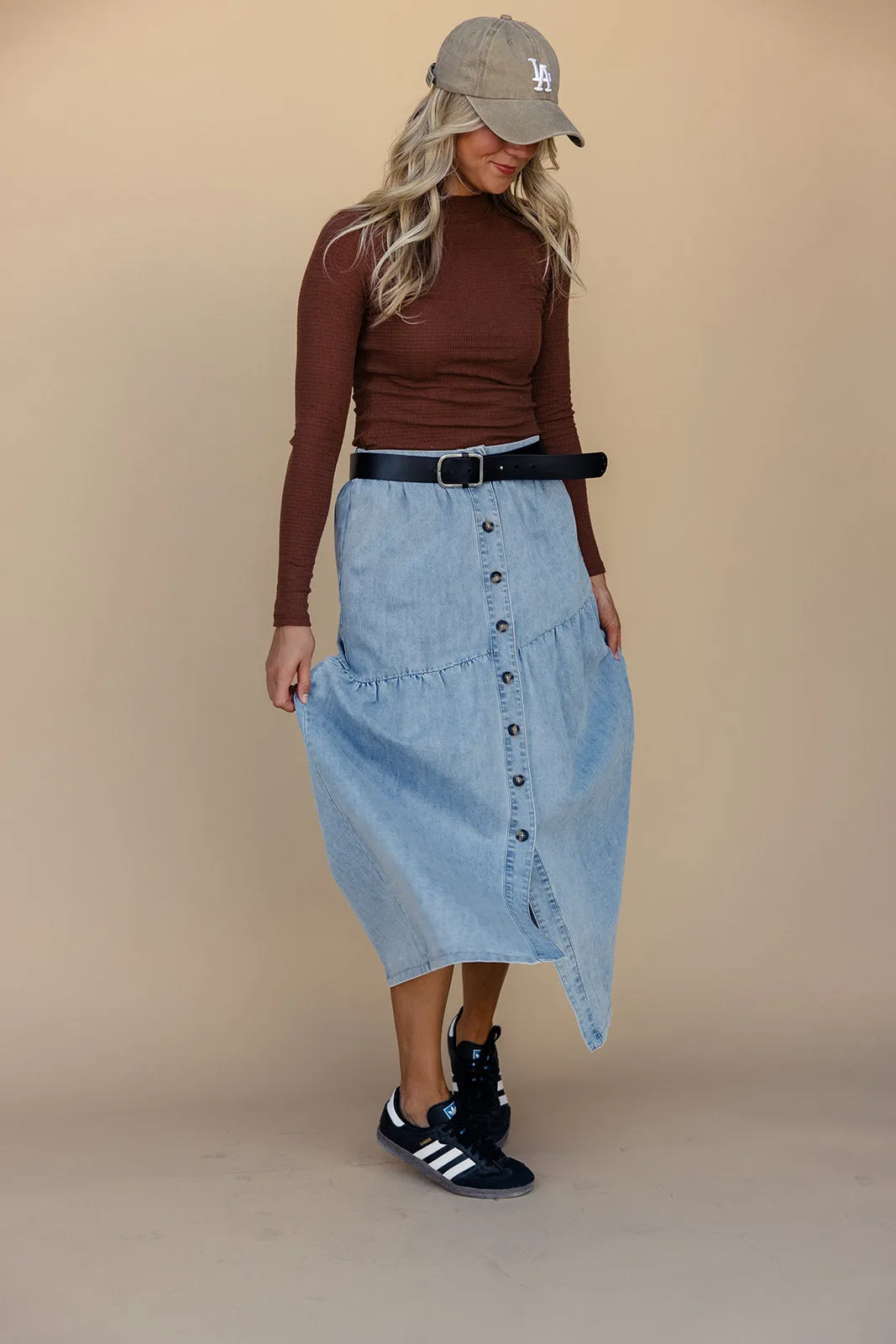 Be My Baby Denim Skirt