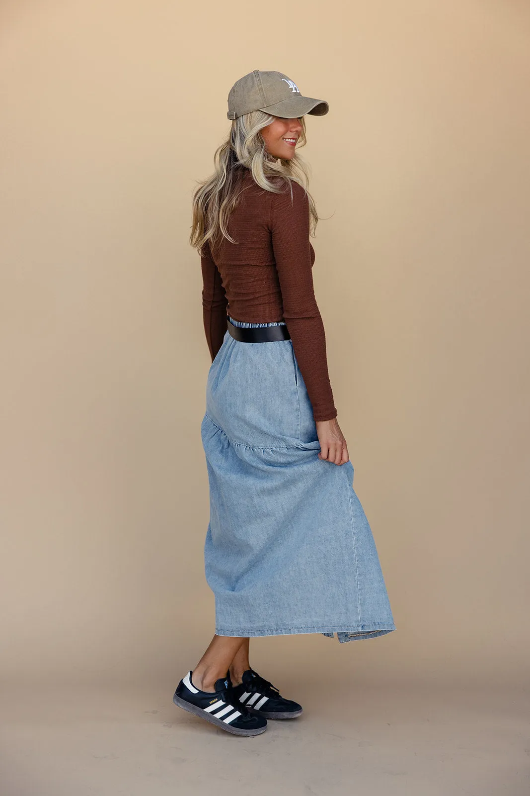 Be My Baby Denim Skirt