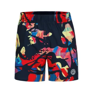 Bidi Badu Wild Arts 7" Shorts (Men's) - Dark Blue/Red/Mixed