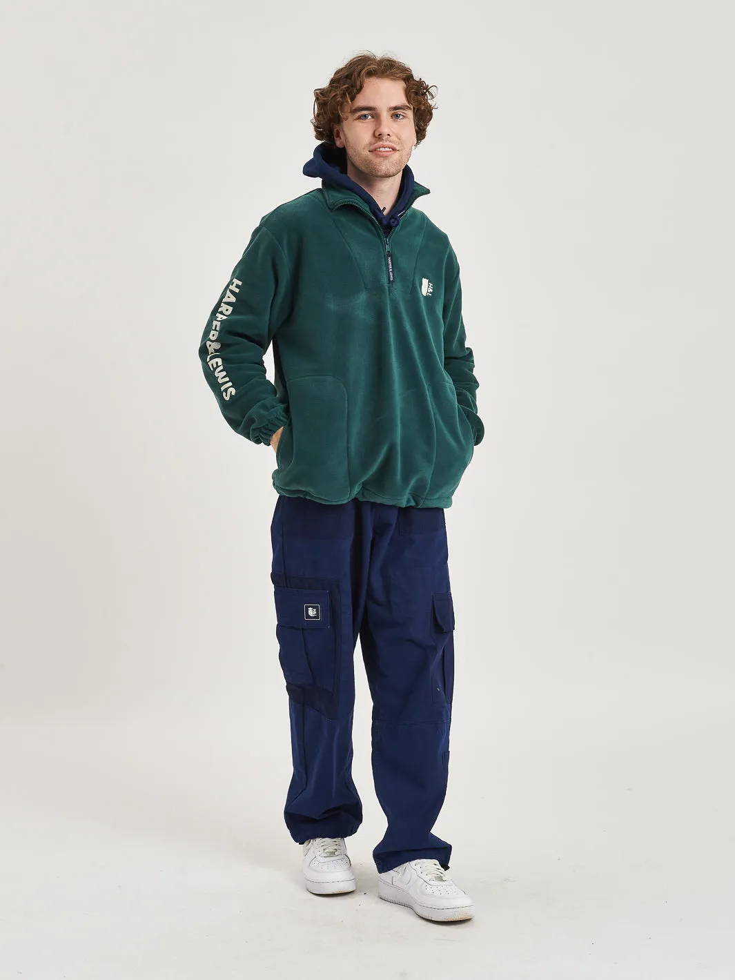 Birch 1/4 Zip Fleece Forest