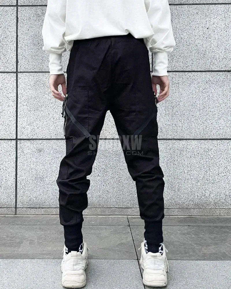 Black Cargo Jogger