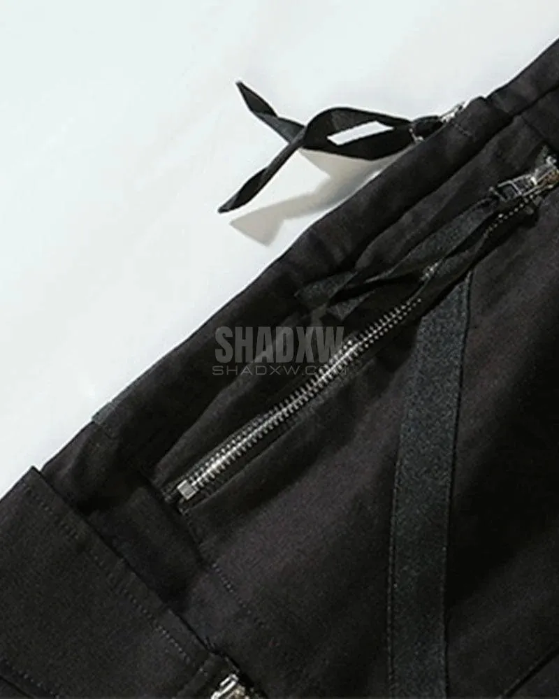 Black Cargo Jogger