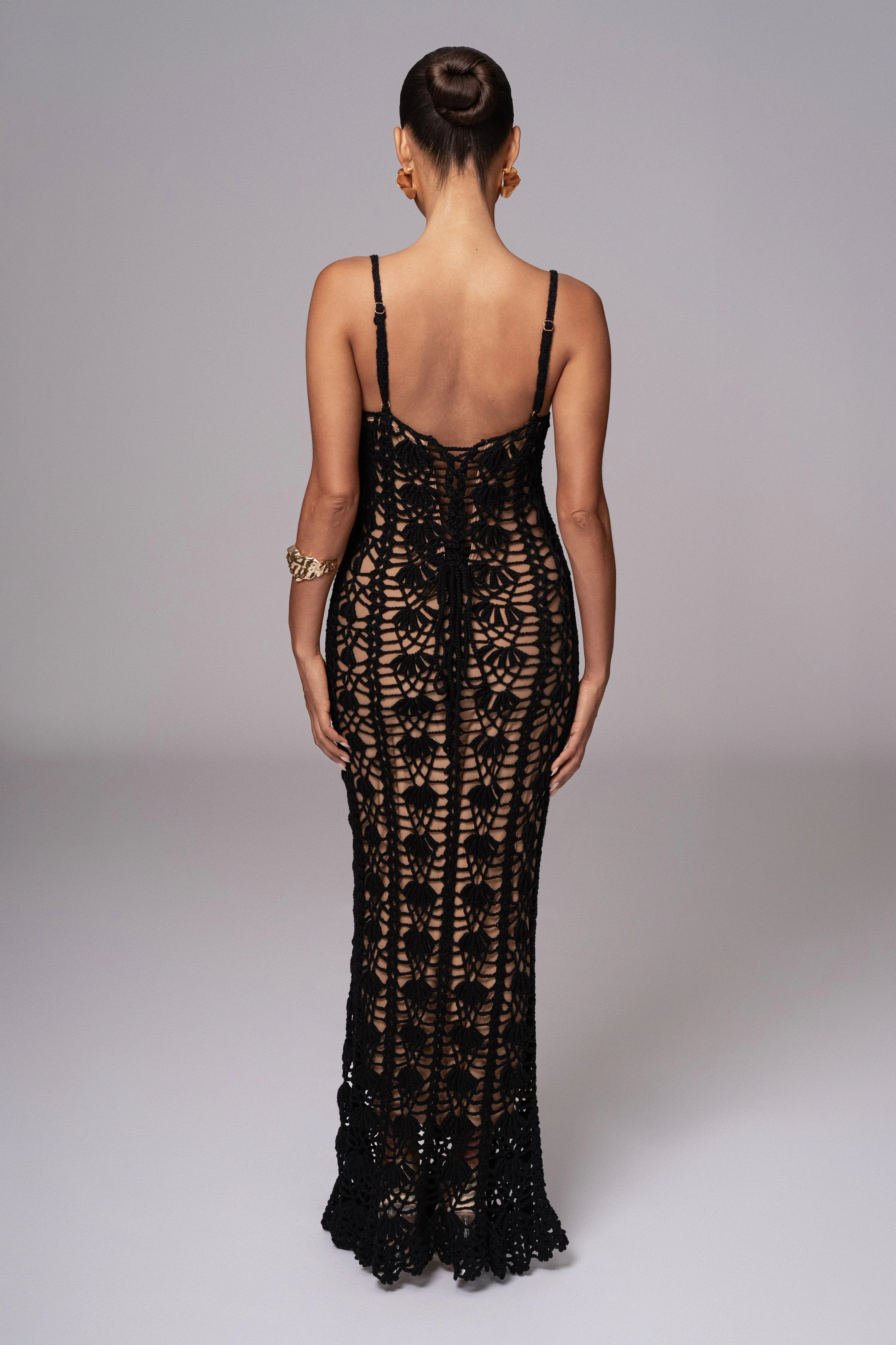 Black Odyssey Maxi Dress