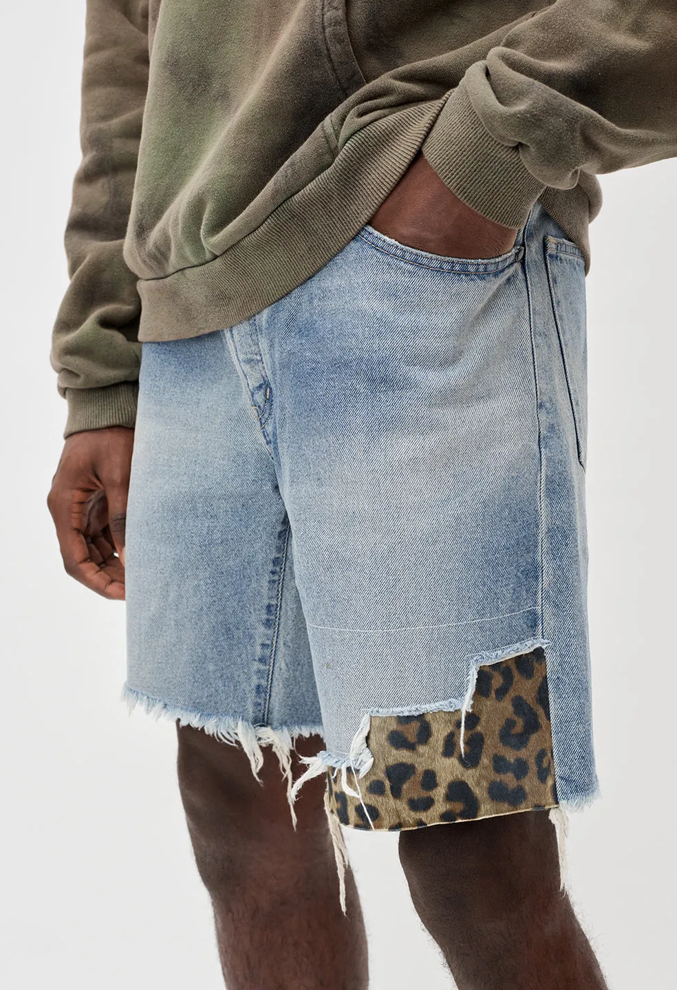 Bozeman Denim Shorts / Indigo Lynx