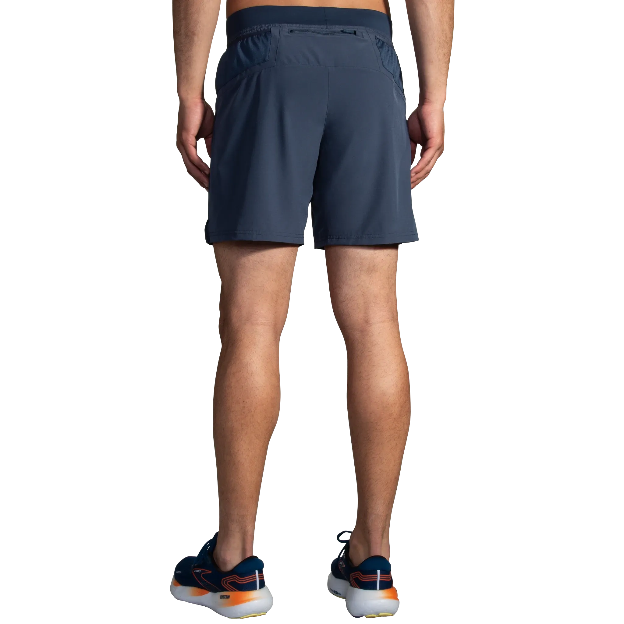 Brooks | Sherpa 7" Shorts | Men's | Blue Slate