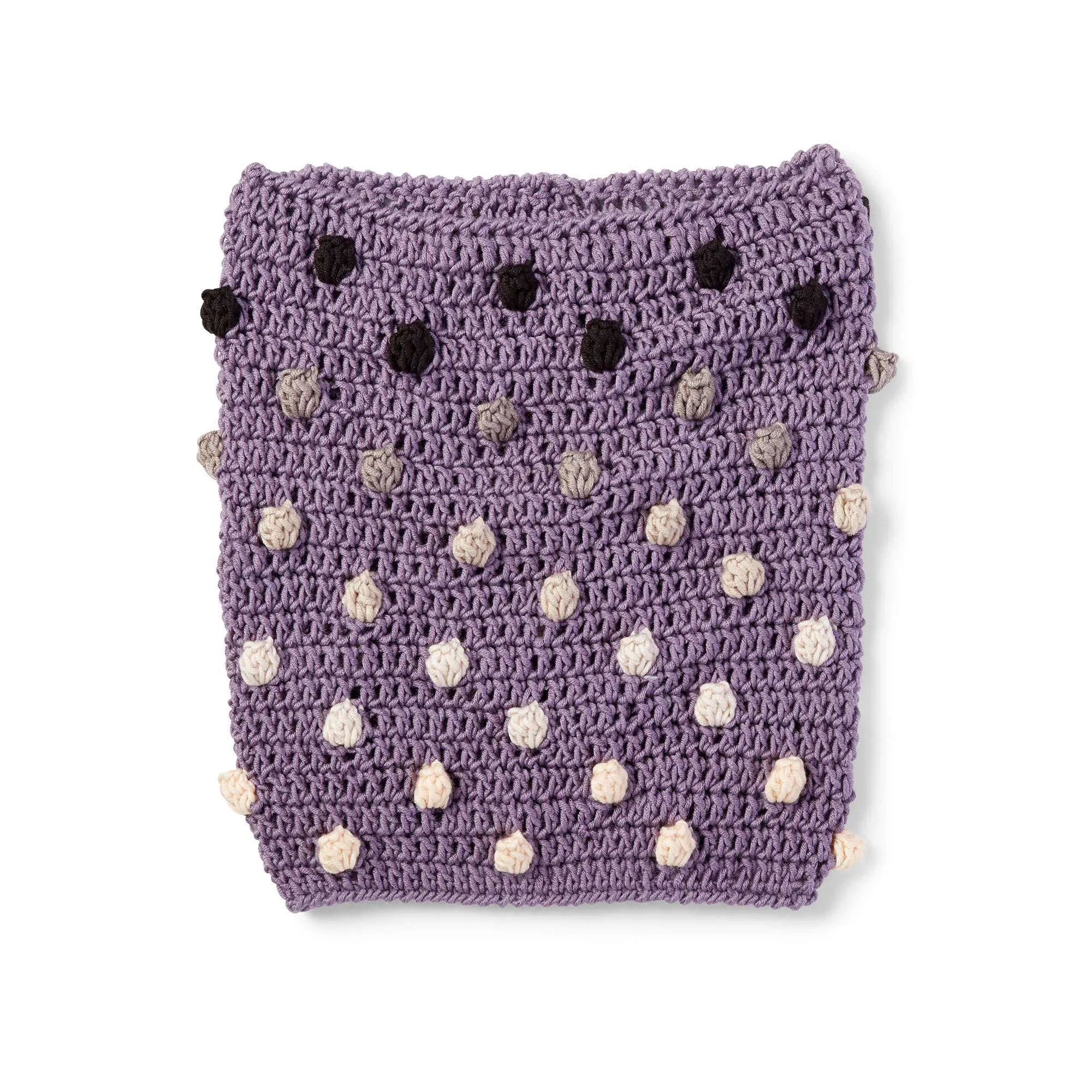 Caron X Pantone Bobble Pop Crochet Cowl