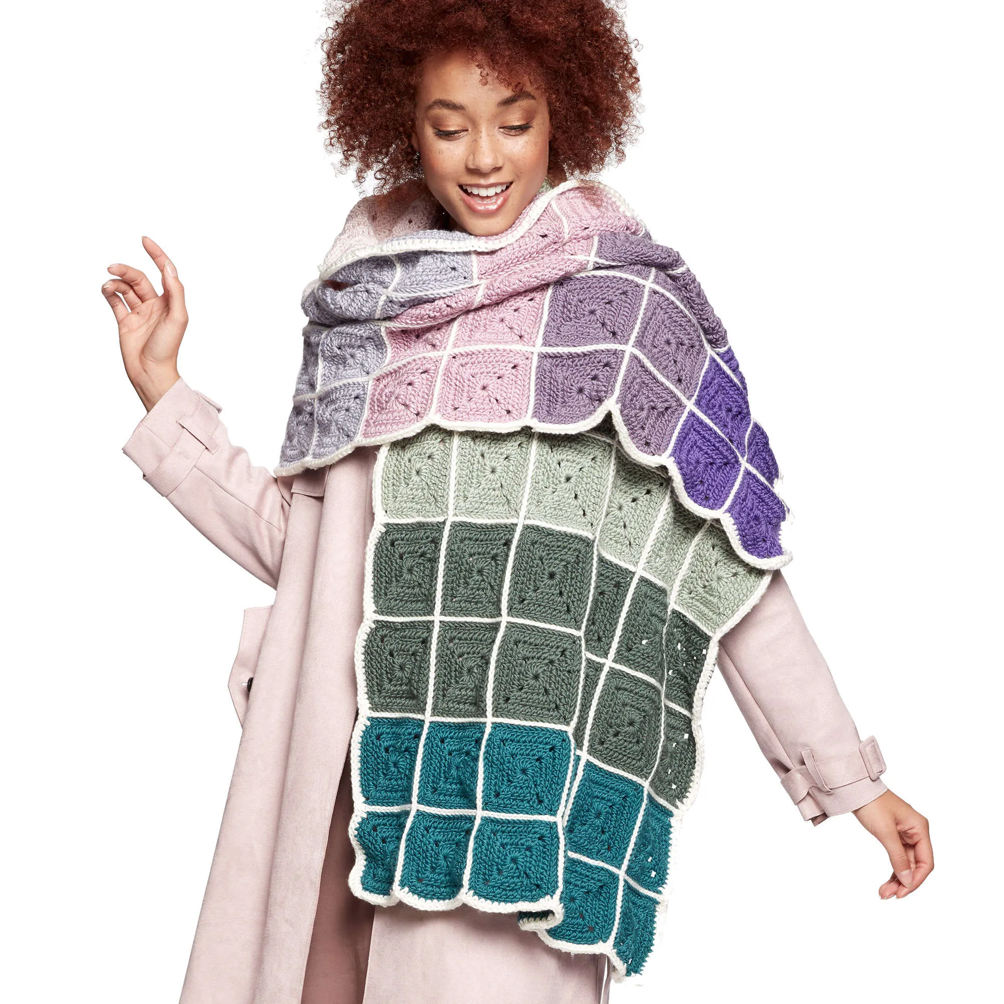 Caron X Pantone Crochet Color Chip Wrap