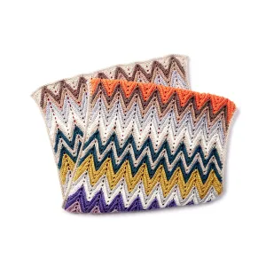 Caron x Pantone Crochet Zig-Zag Rectangular Shawl