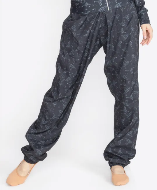 Child Printed Warmup Pants (MB38)