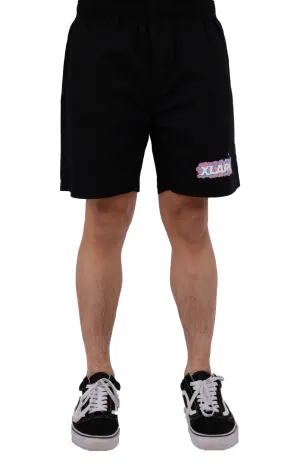 Chris Pyrate x XLARGE Artistic Swim Shorts - Black