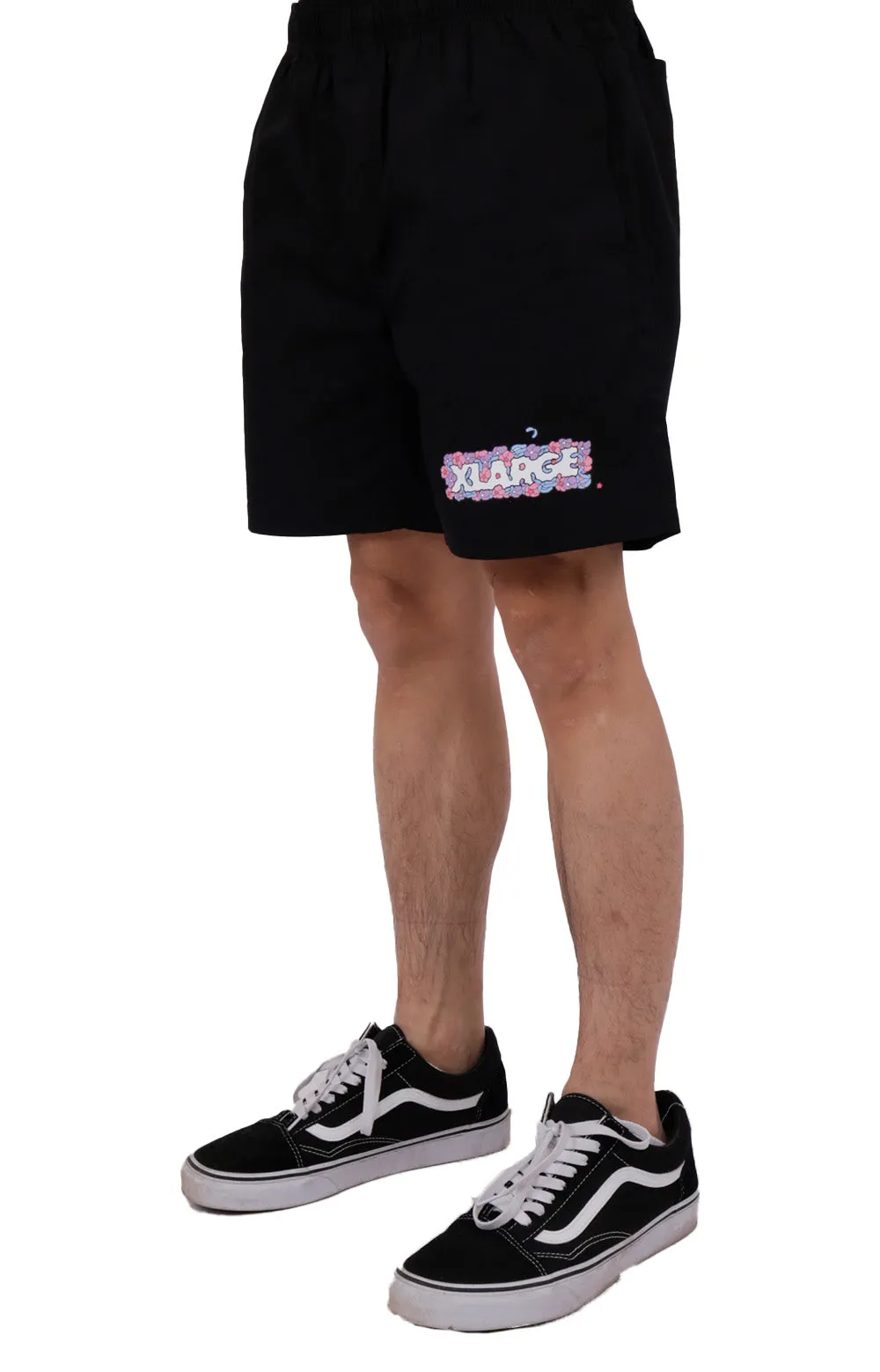 Chris Pyrate x XLARGE Artistic Swim Shorts - Black