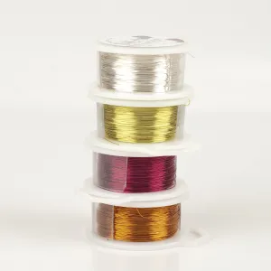 Colorful Artistic wire , Color wire for wire crochet , Copper color wire