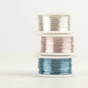 Craft Wire - Pastel colors 3 Extra long spools - 120 feet each