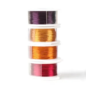 Craft Wire -  Summer 2016 colors - Extra long 4 spools - 120 feet each