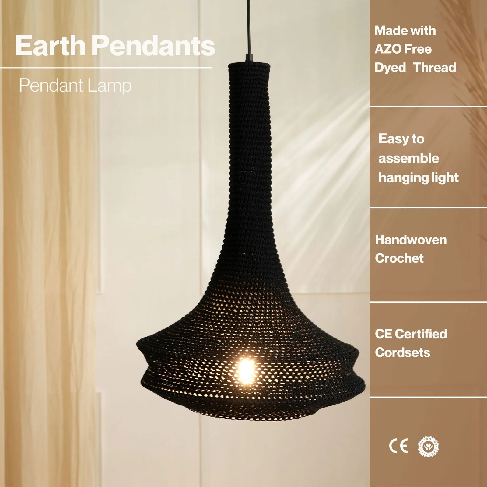 Earth Pendant (Natural) Pendant Lamp