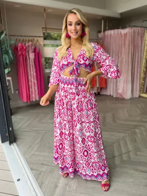 Folk Co-ord Pink