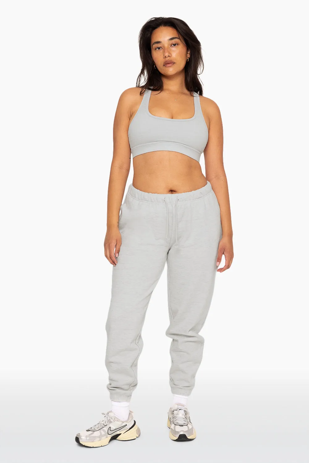 HEAVYWEIGHT SWEATS DRAWSTRING SWEATPANTS - HEATHER GREY