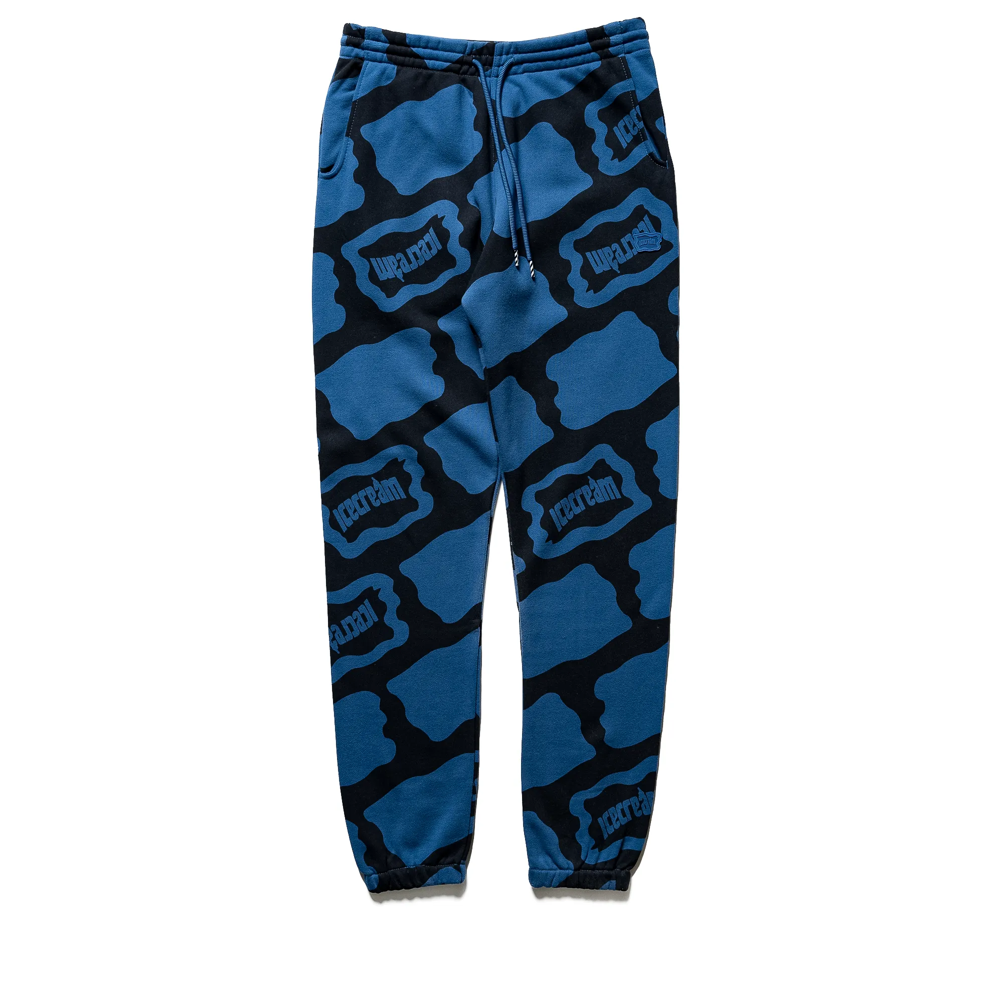 Ice Cream Bricks Sweatpants - Dark Blue