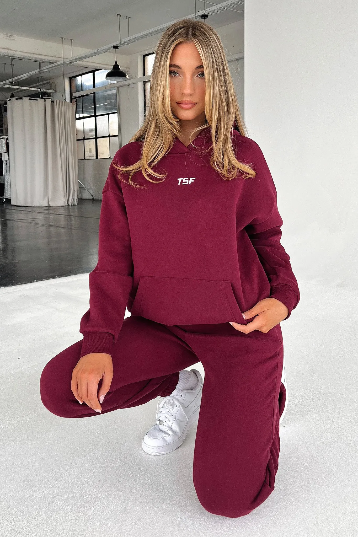 Kaztek Sweatpants - Maroon