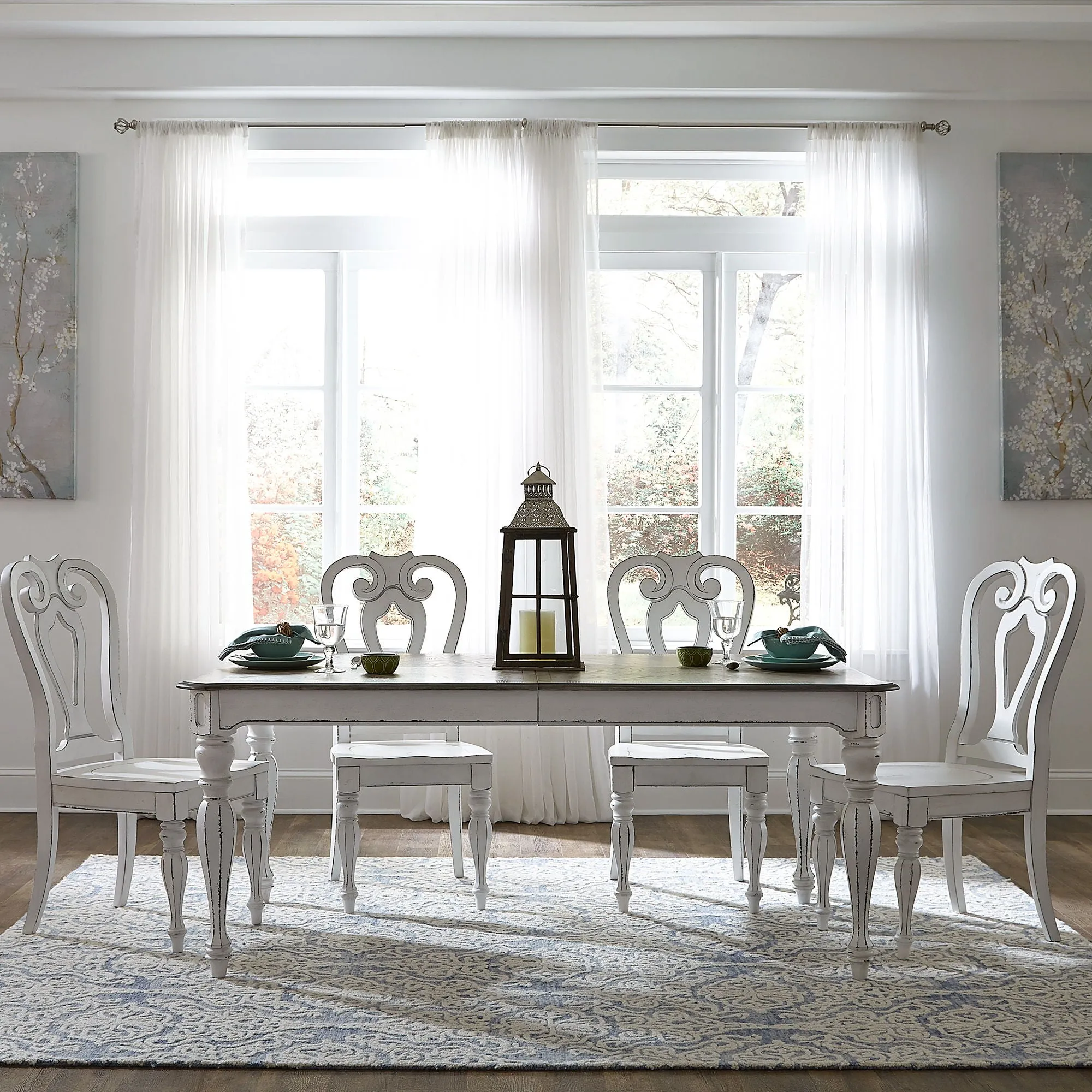 Magnolia Manor - Leg Dining Table Set