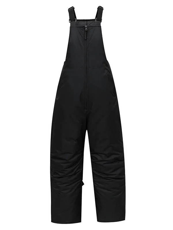 Male Warm Zipper Snow Pants With Adjustable Elastic Straps - SF0916