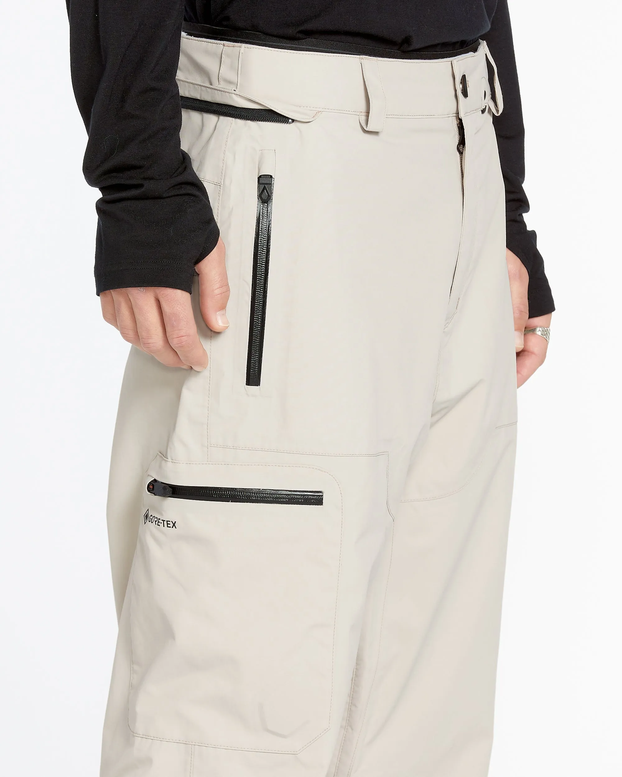 Mens L Gore-Tex Pants - Stone