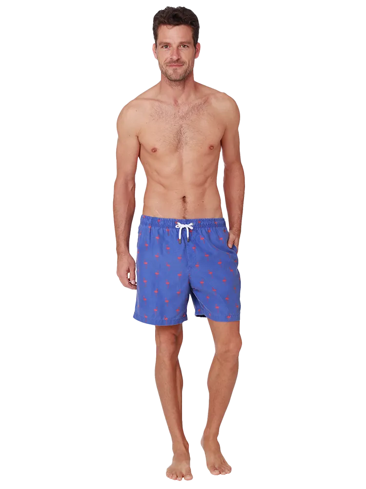 Men's Swim Shorts in lively tropical print