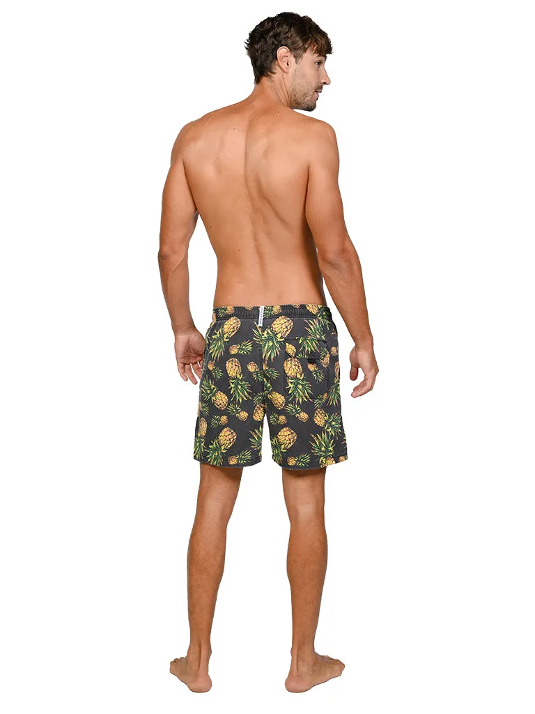 Men's Swim Shorts in lively tropical print