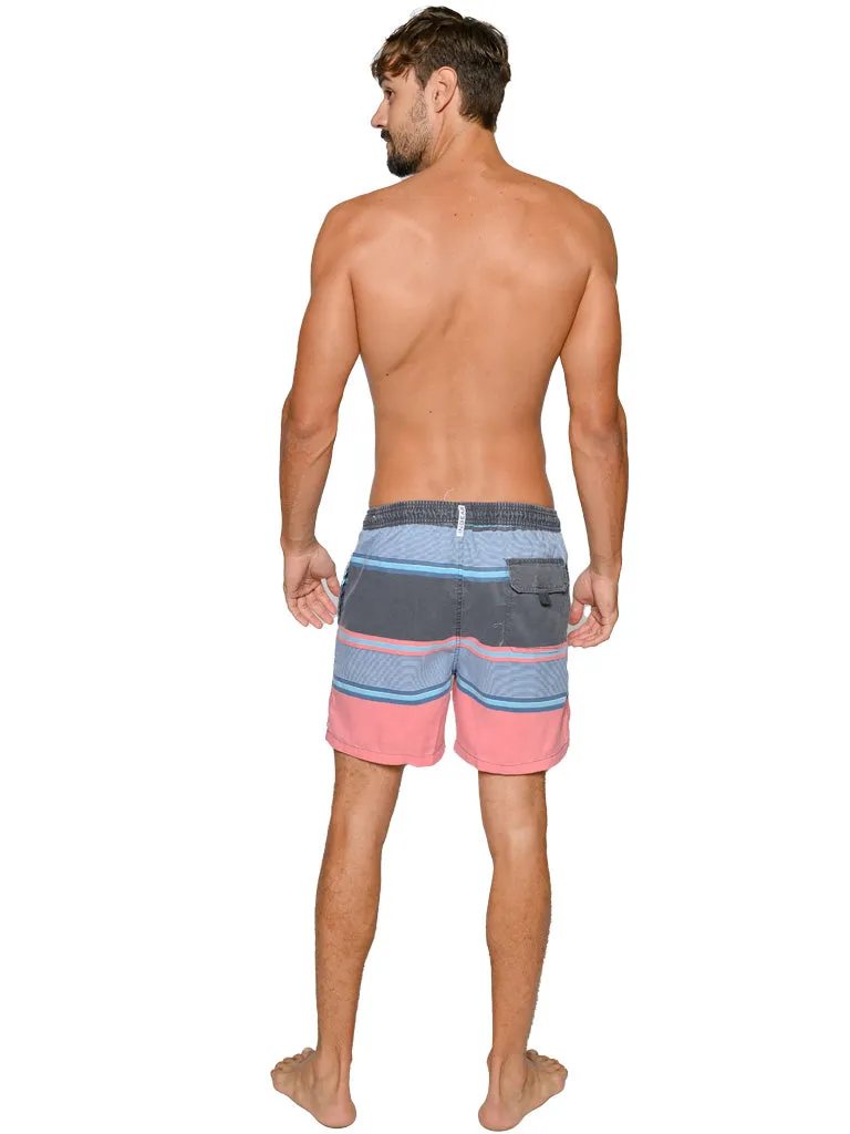 Men's Swim Shorts in lively tropical print