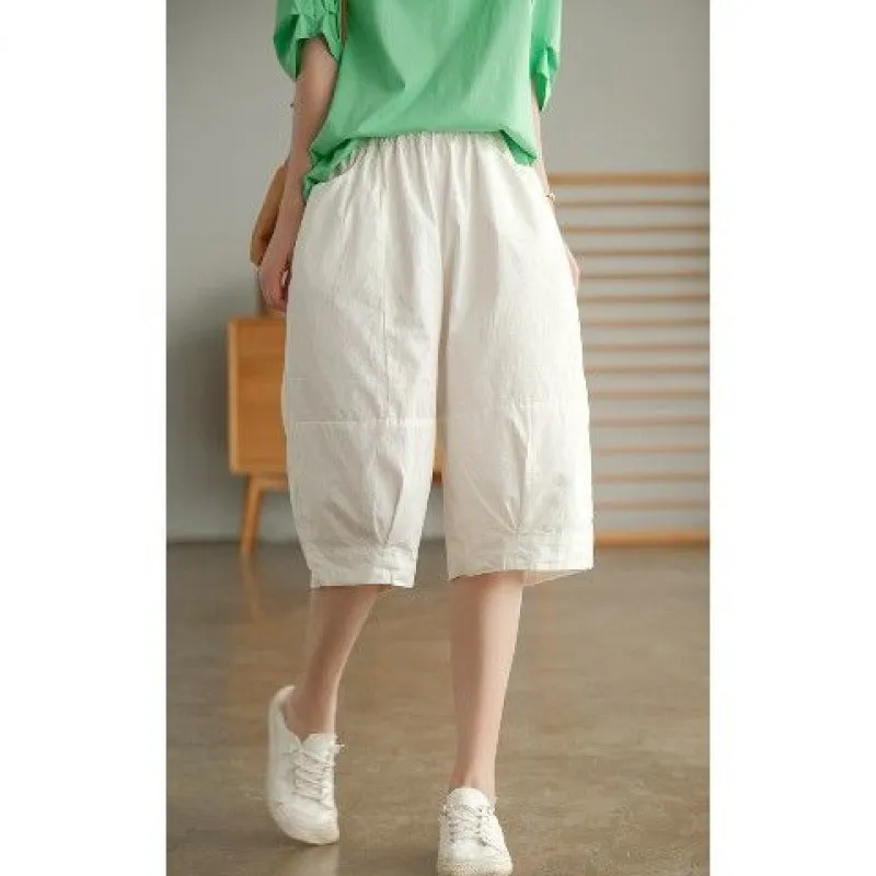 New Loose Slim Fit Women's Outer Shorts