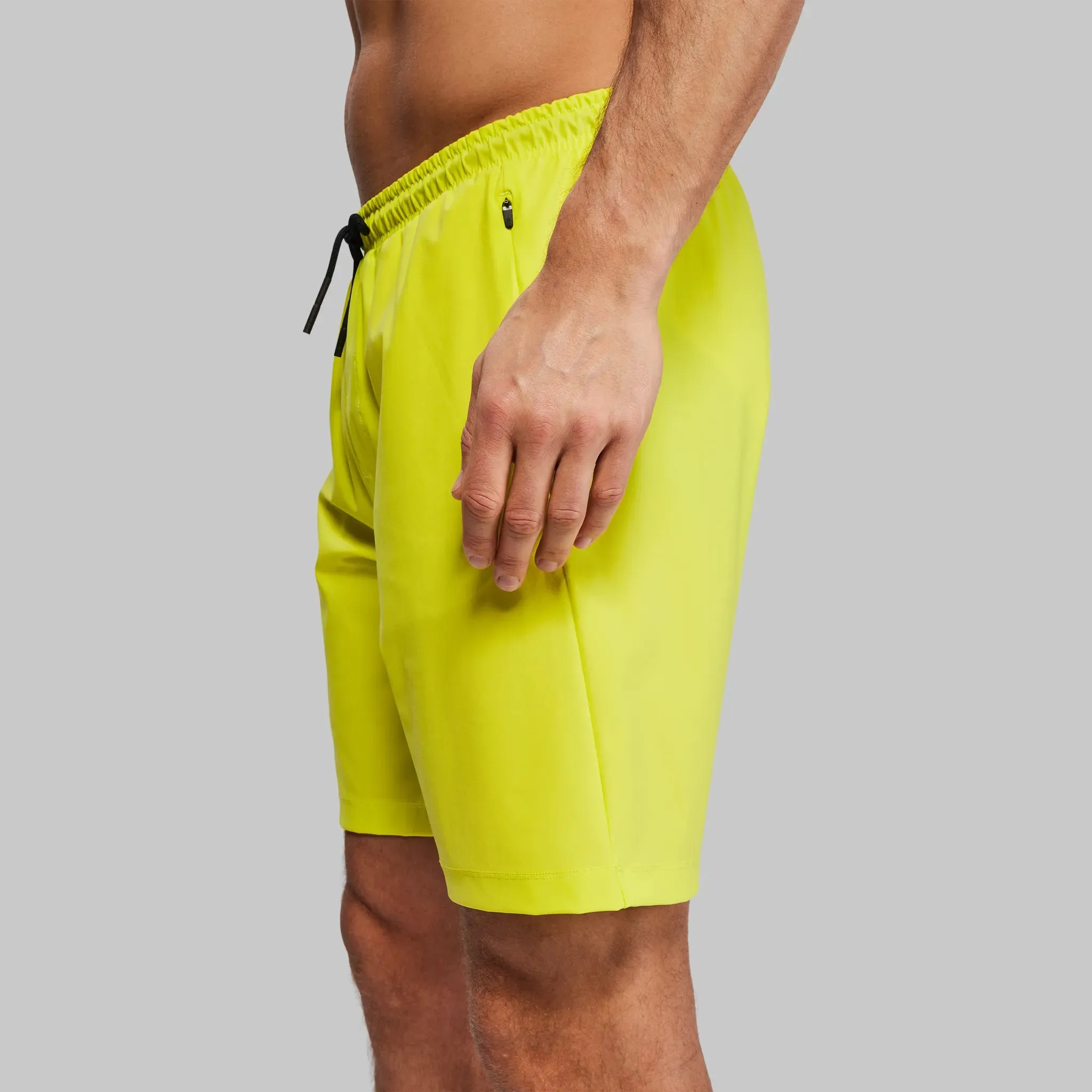 Planet Earth Swim Shorts. Yellow edition