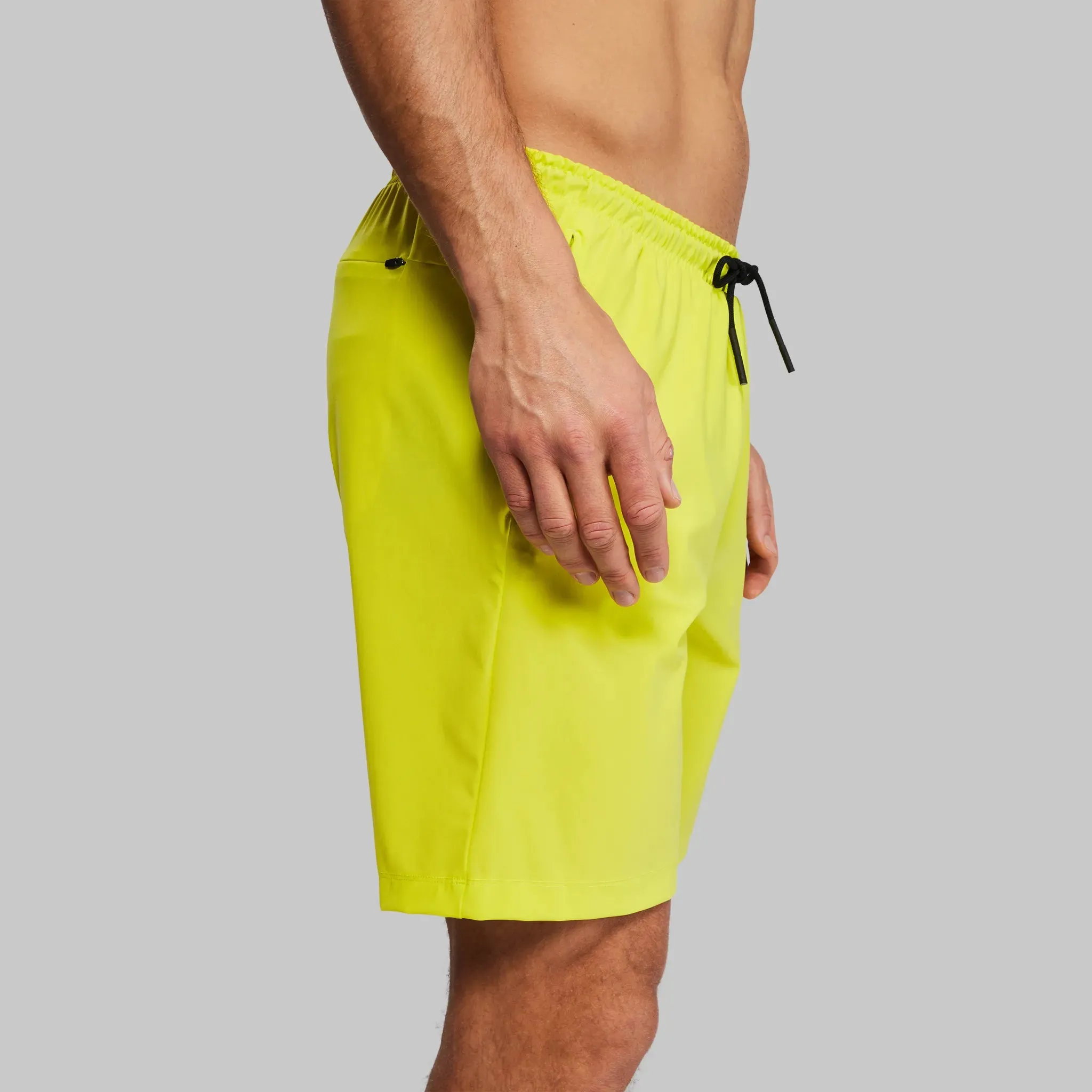 Planet Earth Swim Shorts. Yellow edition