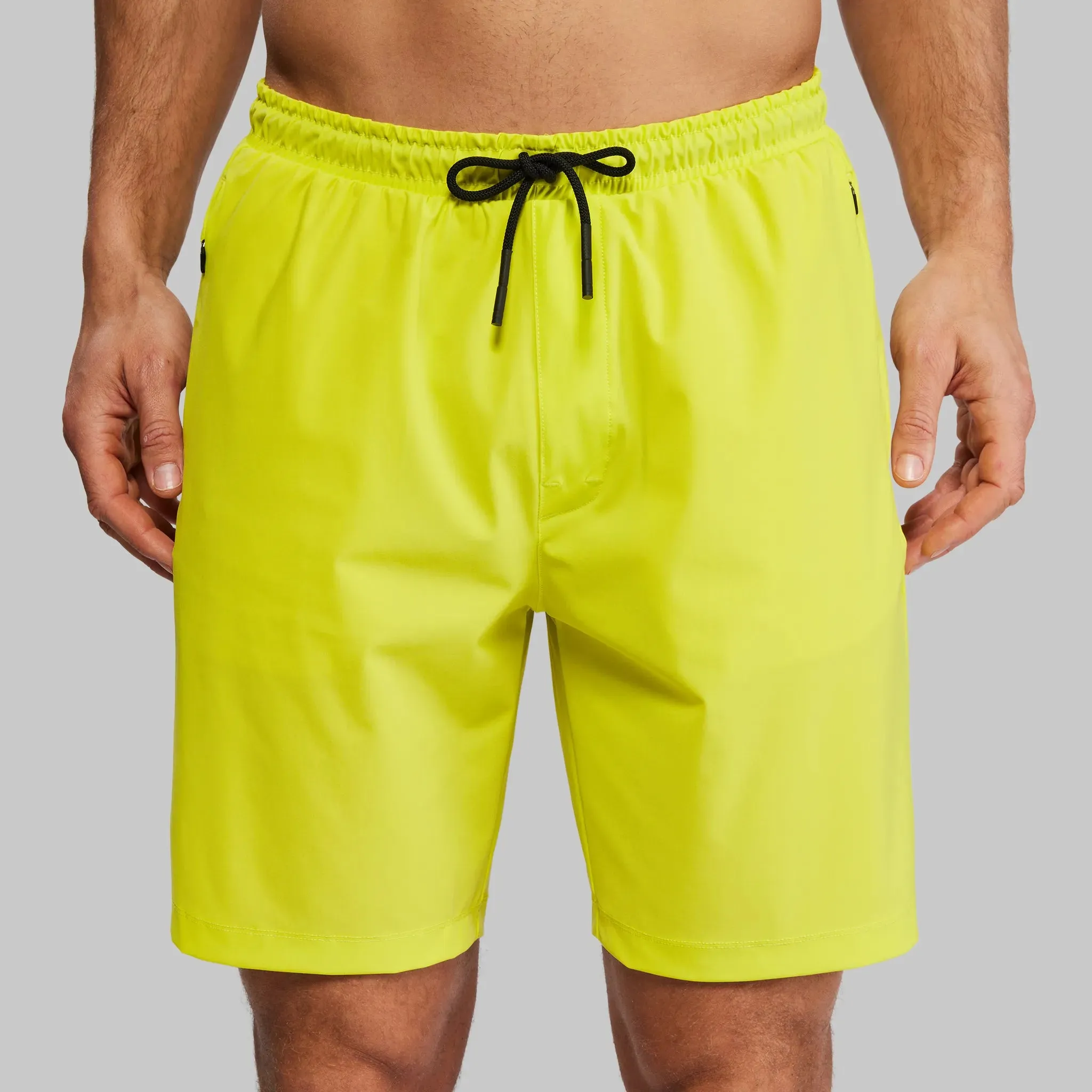 Planet Earth Swim Shorts. Yellow edition