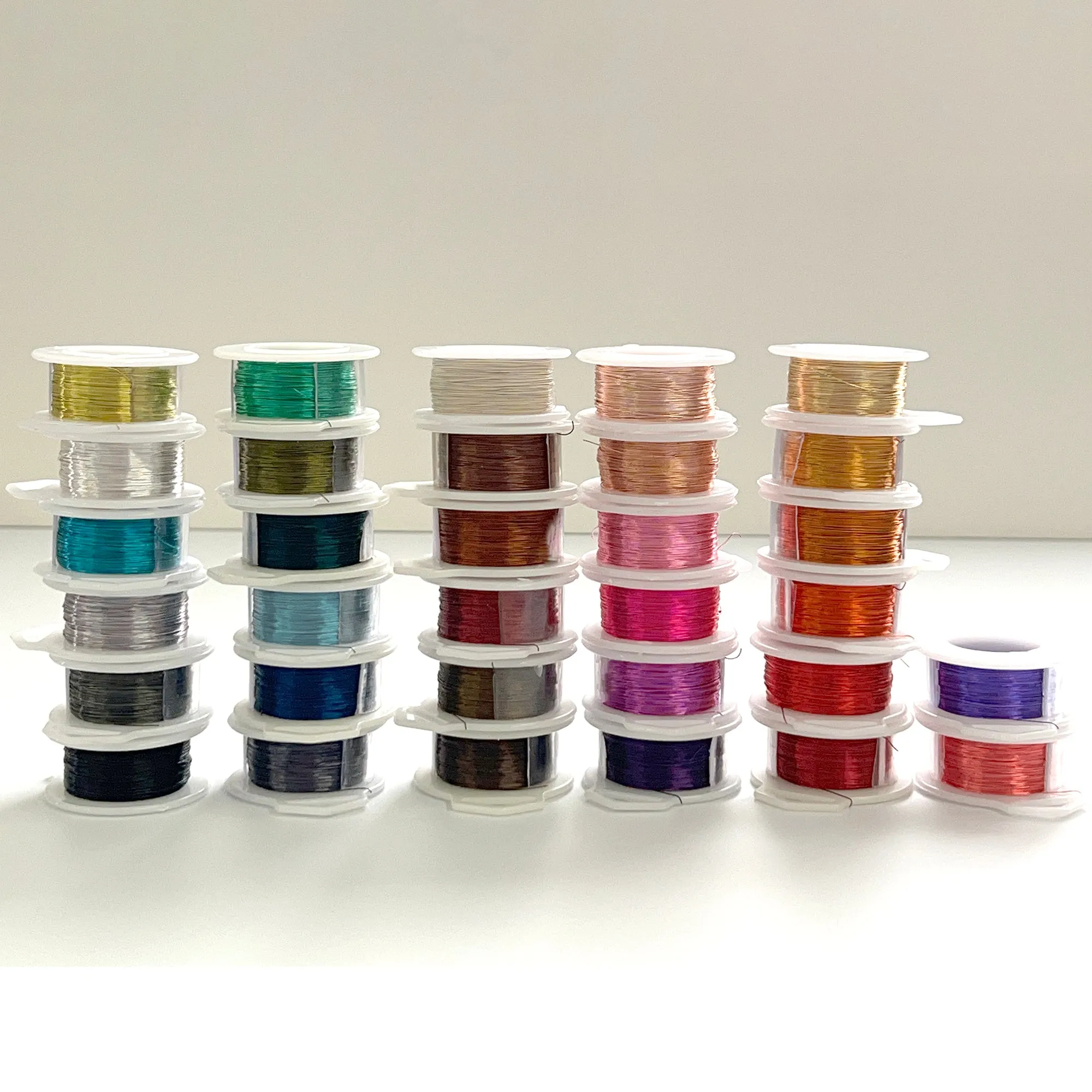 Premium Craft Wire, Pick your jewelry wired colors, Extra long spools 120 feet each