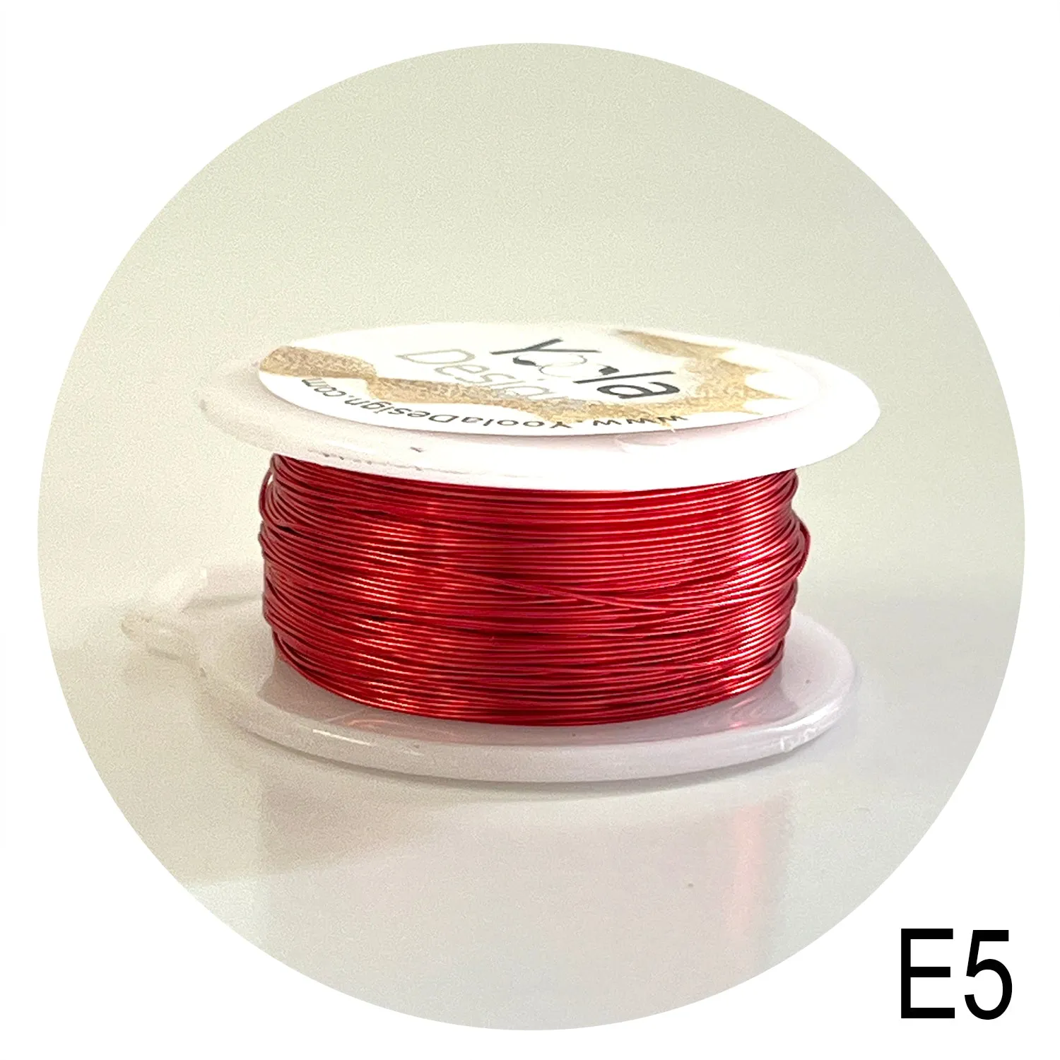 Premium Craft Wire, Pick your jewelry wired colors, Extra long spools 120 feet each