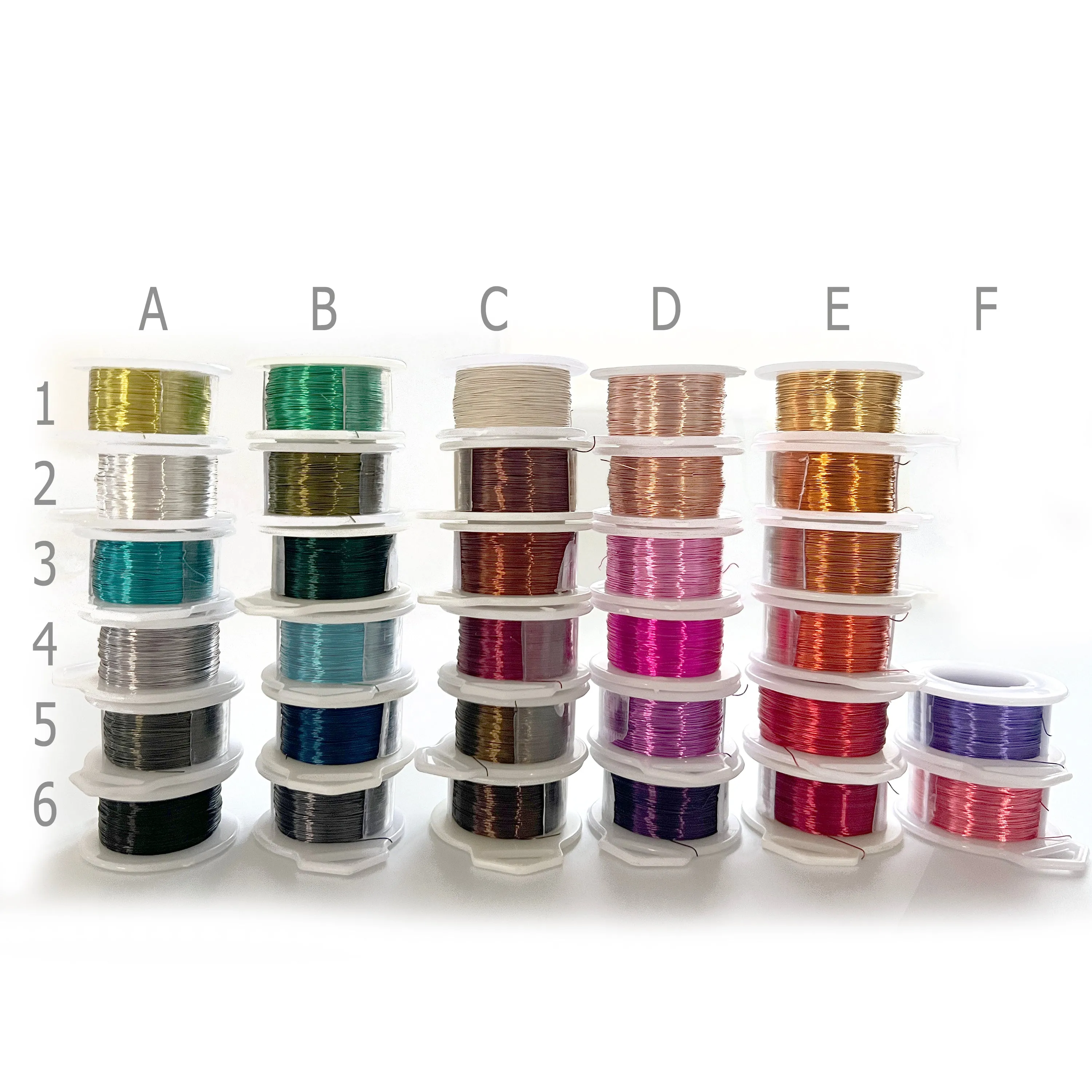 Premium Craft Wire, Pick your jewelry wired colors, Extra long spools 120 feet each