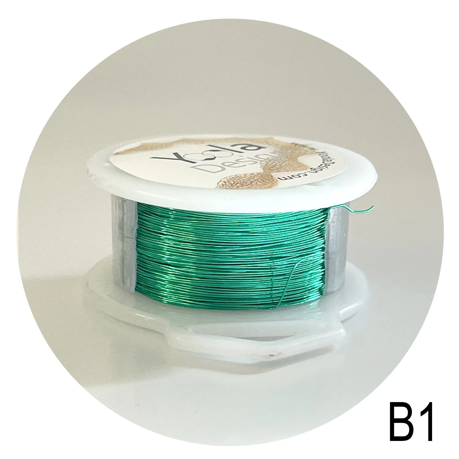 Premium Craft Wire, Pick your jewelry wired colors, Extra long spools 120 feet each