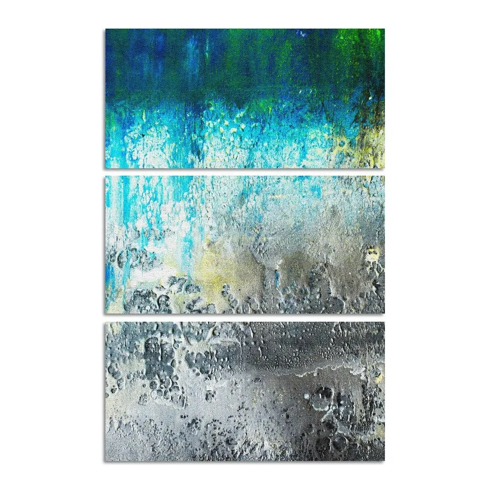 "Beach Dream Triptych" Floater-Frame Printed Acrylic Wall Art