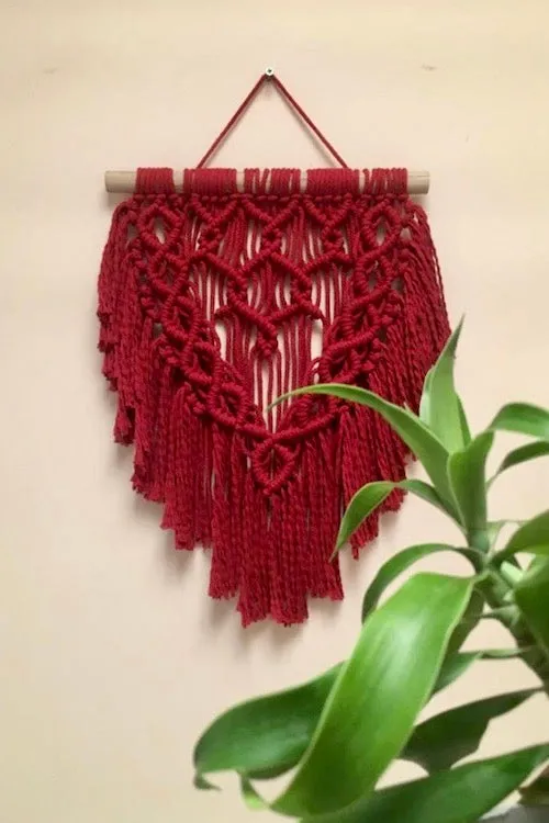 Red Wine Spring Wall-hanging