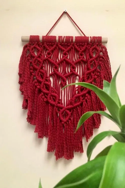 Red Wine Spring Wall-hanging