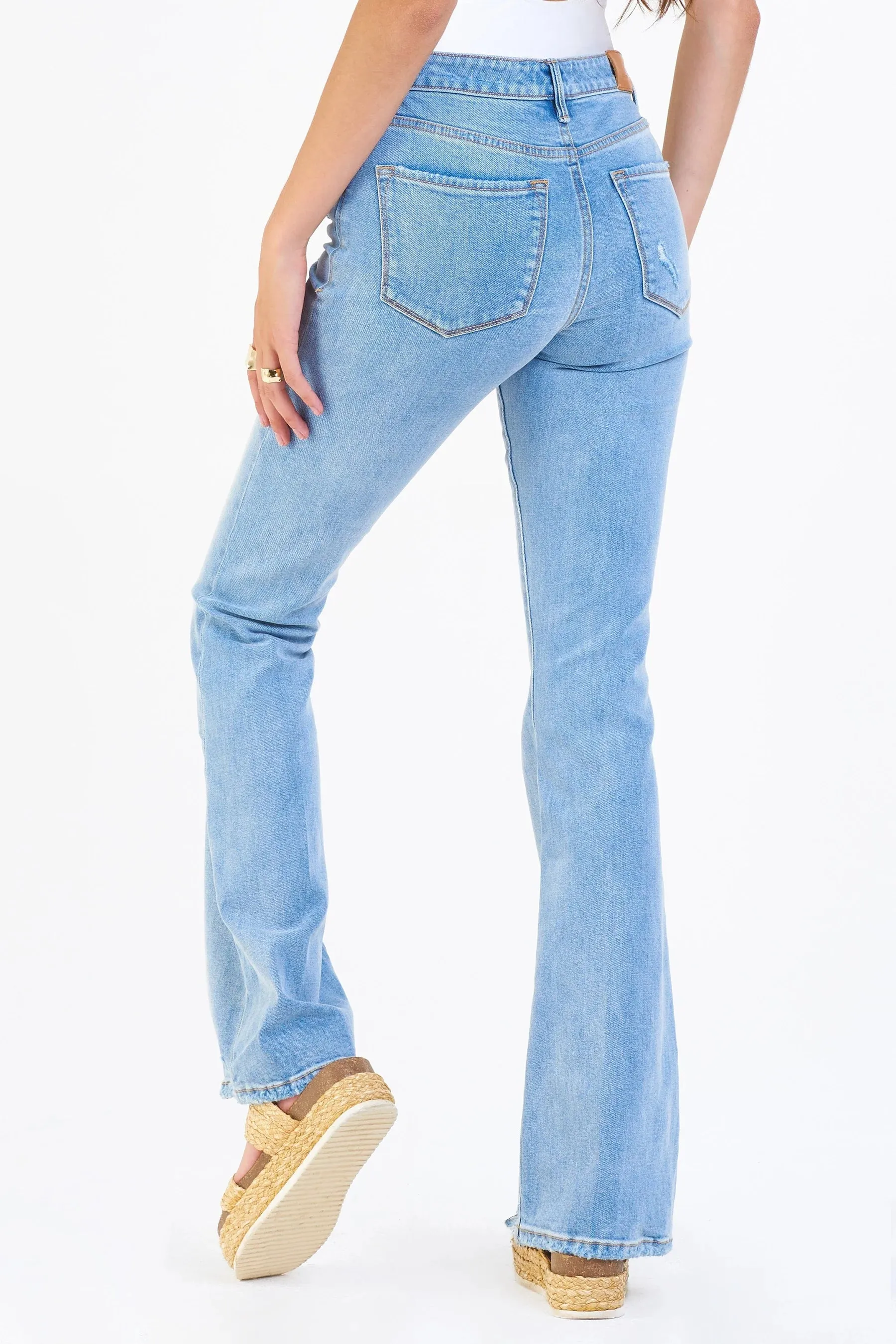 Rosa High Rise Flare Jeans - Otis [Dear John Denim]