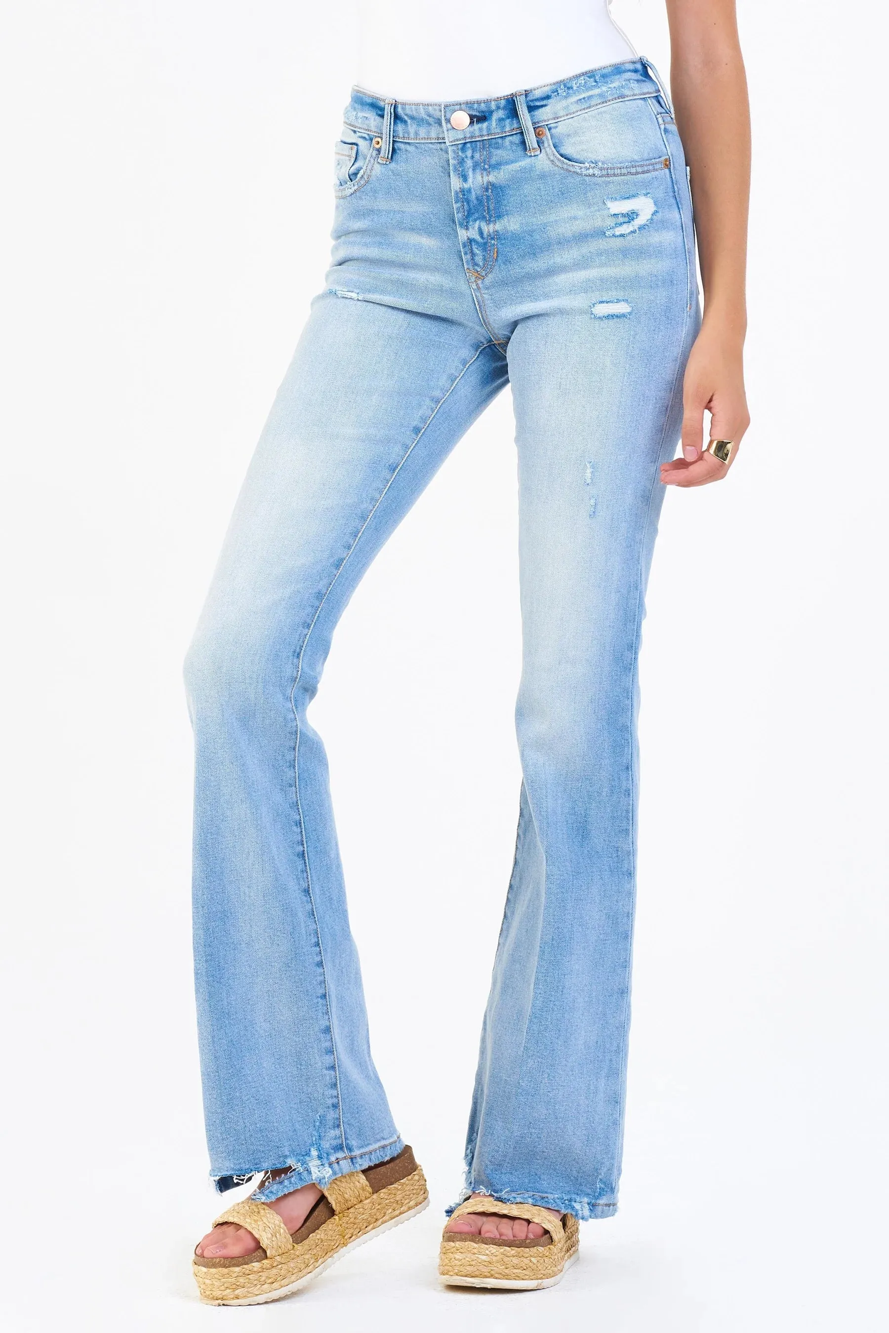 Rosa High Rise Flare Jeans - Otis [Dear John Denim]