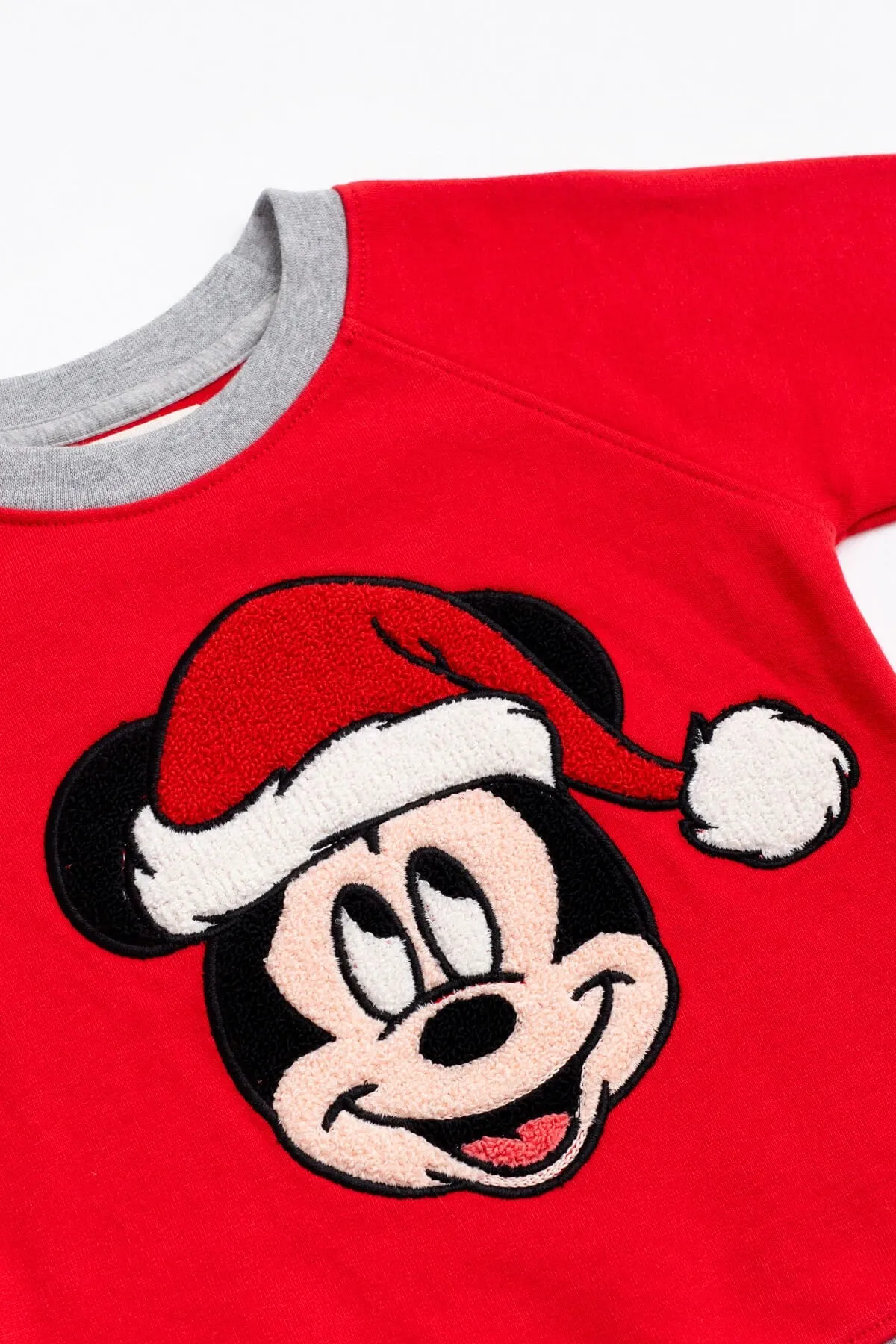 SALE - Embroidered Sweatshirt Brooklyn Sweatpant Bundle_Christmas Mickey Mouse